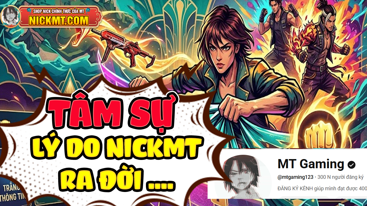 t&acirc;m sự với anh em h&agrave;nh tr&igrave;nh ra đời của nickmt