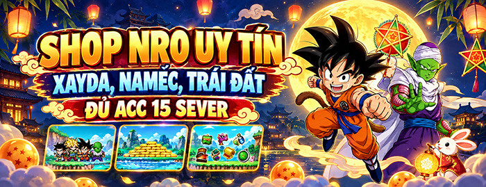 shop nick ngọc rồng vip đầy đủ 15 sever