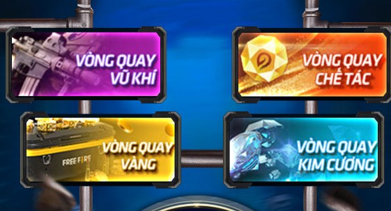 Cách Nhận Skin, Hành Động Qua Vòng Quay Free Fire Mà Không Tốn Nhiều Kim Cương