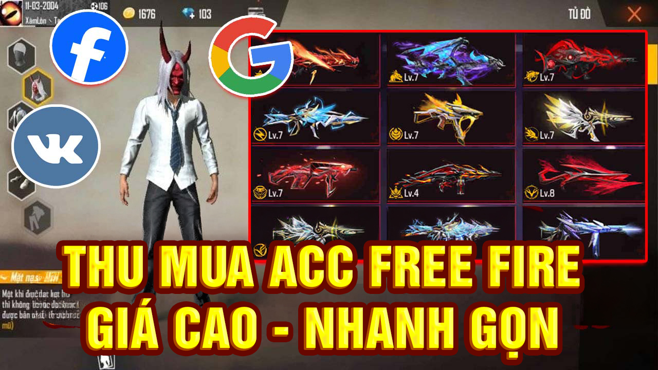 Thu Mua Nick Free Fire Giá Cao - Hướng Dẫn Cách Bán Acc Cho Shop