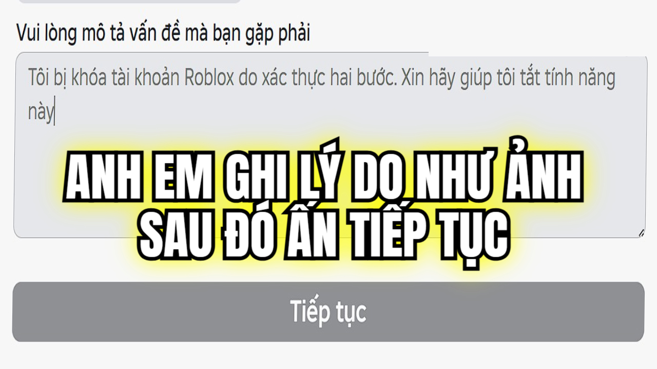 ghi lý do cần hỗ trợ