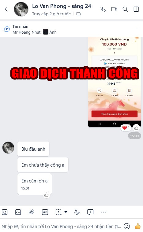 hình ảnh giao dịch thu mua acc blox fruits thành công