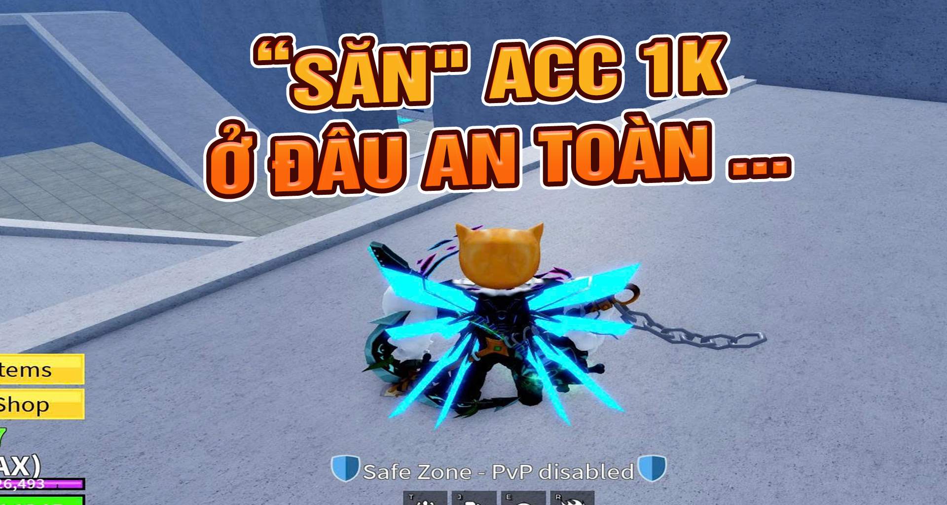 n&ecirc;n mua acc blox fruits ở đ&acirc;u an to&agrave;n