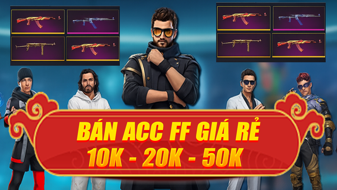 Shop Bán Acc Free Fire Giá Học Sinh 9K – 20K – 50K: Giải Mã Sức Hút Từ Những Mức Giá Không Tưởng