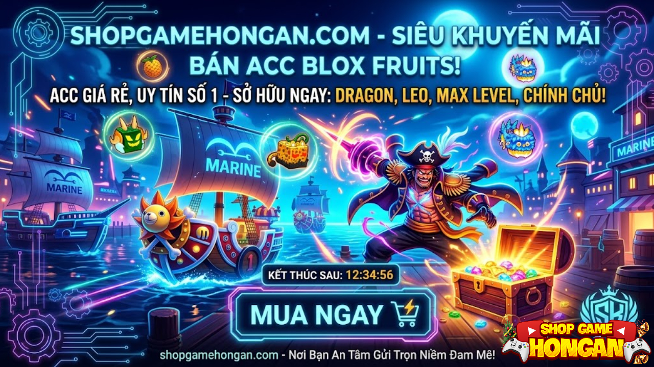 shop b&aacute;n acc blox fruits uy t&iacute;n gi&aacute; rẻ - shopgamehongan.com