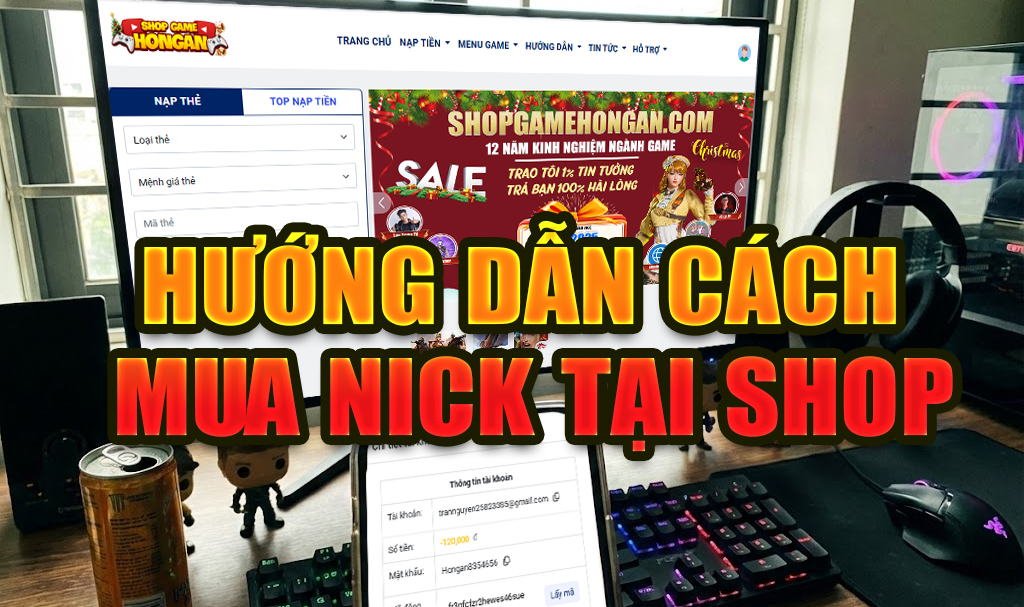 Hướng Dẫn Mua Acc Game Tự Động - Uy Tín Tại Shopgamehongan