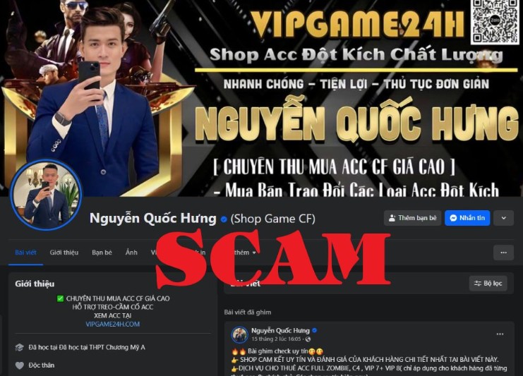 Vì Sao Việc Mua Bán Nick CF Dễ Bị Lừa