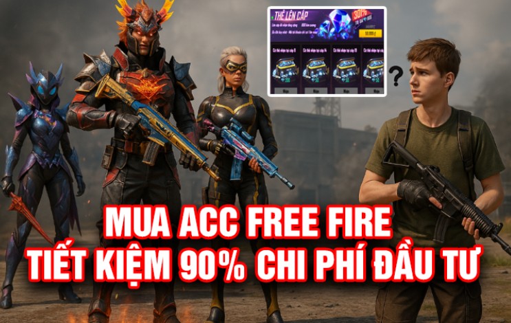 Cách Mua Acc Free Fire Uy Tín, An Toàn – Từng Bước Dành Cho Newbie