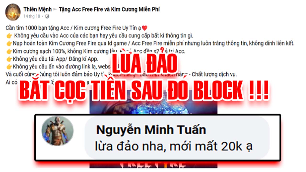 Mua Acc Free Fire Miễn Phí Có Thật Không ? Sự Thật Về Shop Tặng Acc Free Fire Miễn Phí