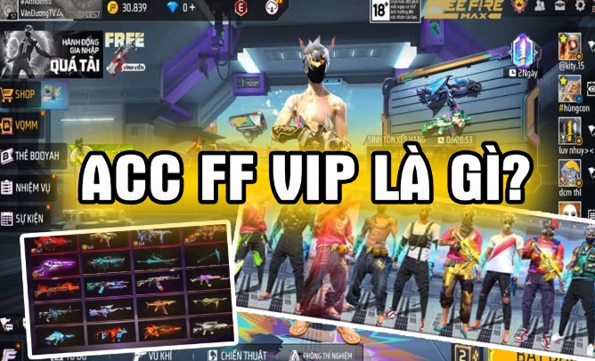 Acc FF VIP Là Gì? Mua ở Đâu Uy Tín Giá Rẻ Nhất 2025?