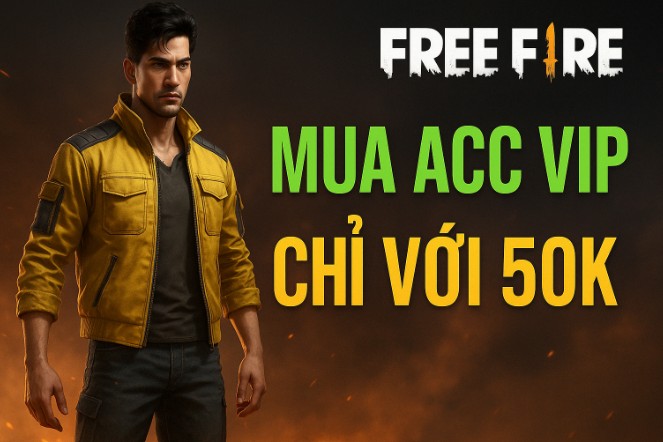 Acc FF 50k – Bước đệm lý tưởng để leo rank