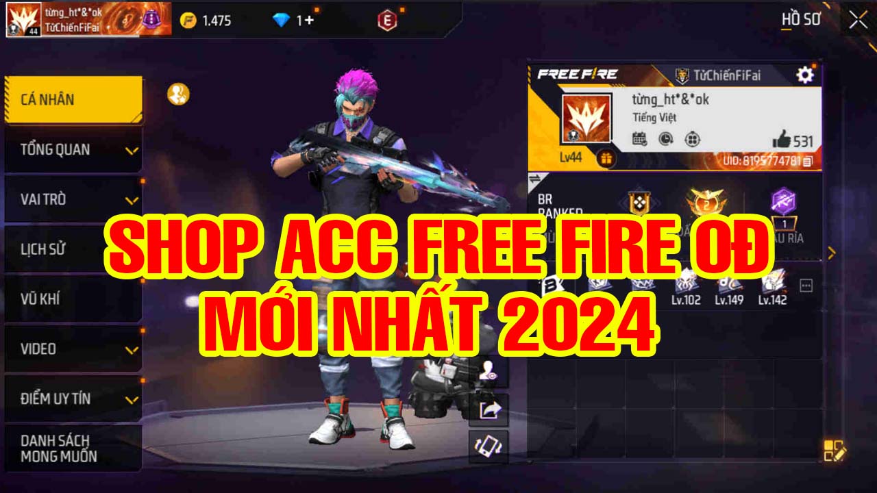 ShopAccFreeFire.com - Săn Acc Free Fire 0 Đồng Dễ Dàng, Uy Tín Hàng Đầu 2024