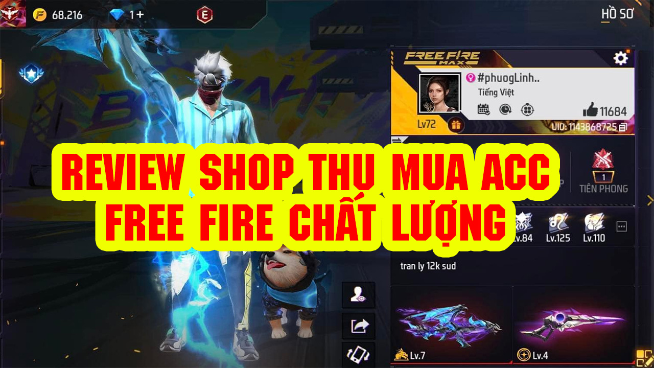 Review Shop Thu Mua Account Free Fire Uy Tín Nhất Hiện Nay