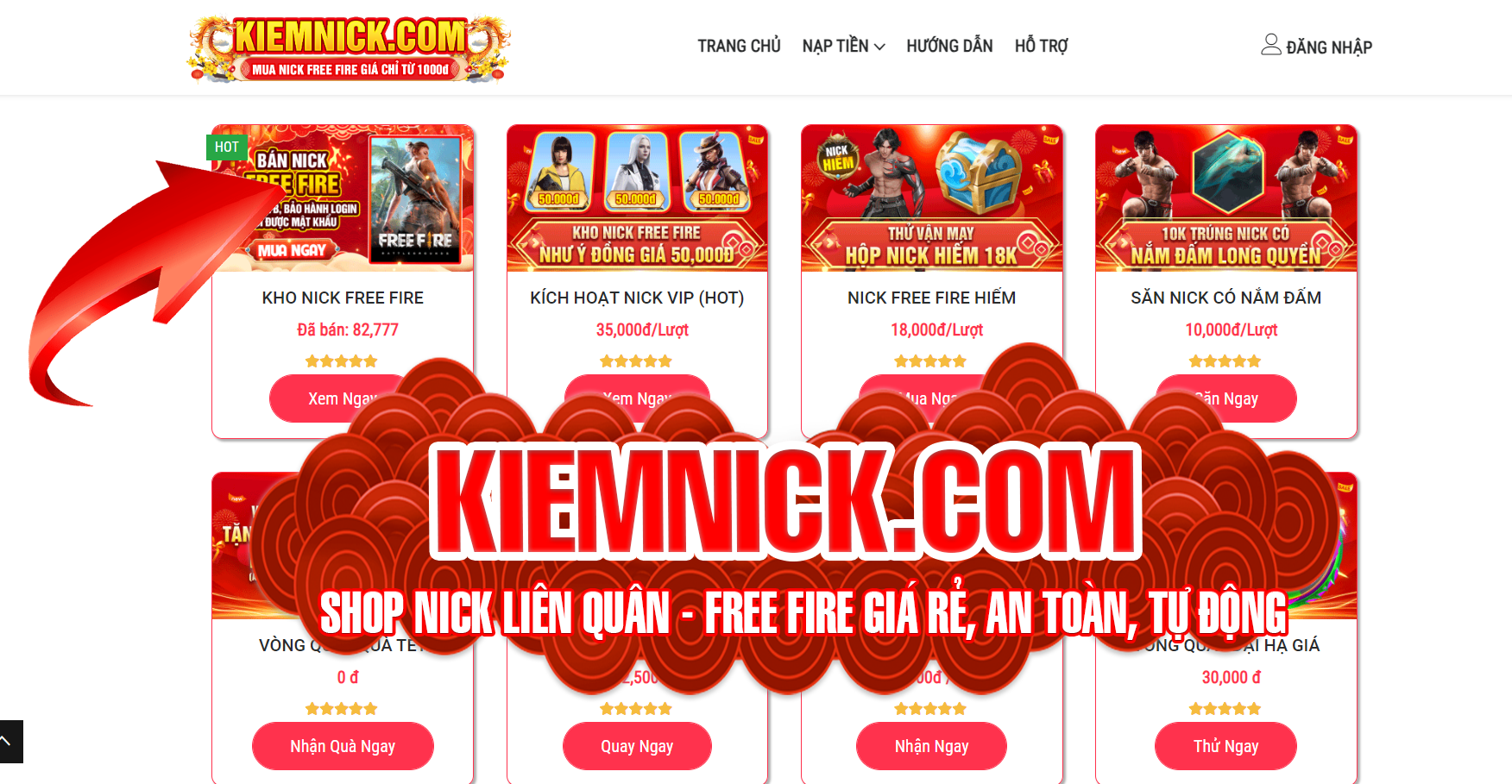 Khai trương shop acc free fire, địa điểm bán acc game free rẻ nhất Việt Nam