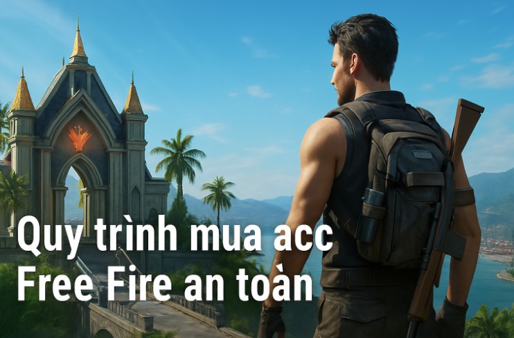 Quy trình mua acc Free Fire an toàn thông qua quỹ bảo hiểm checkscam