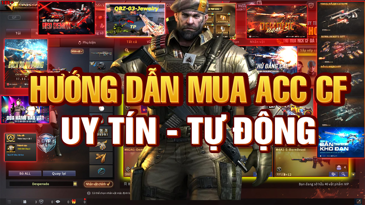 Hướng Dẫn Mua Acc Đột Kích Giá Rẻ shopgamehongan.com