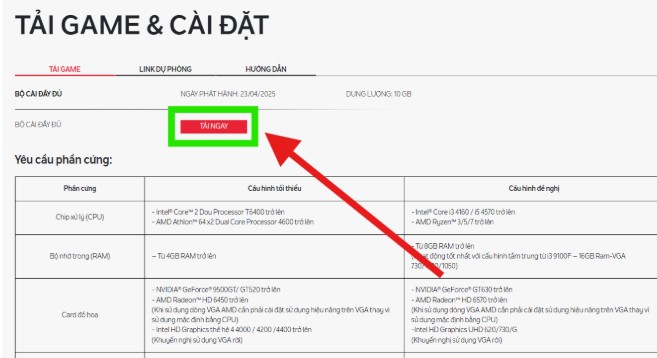 Hướng dẫn tải và cài đặt Đột Kích Goplay mới nhất (bước 2)