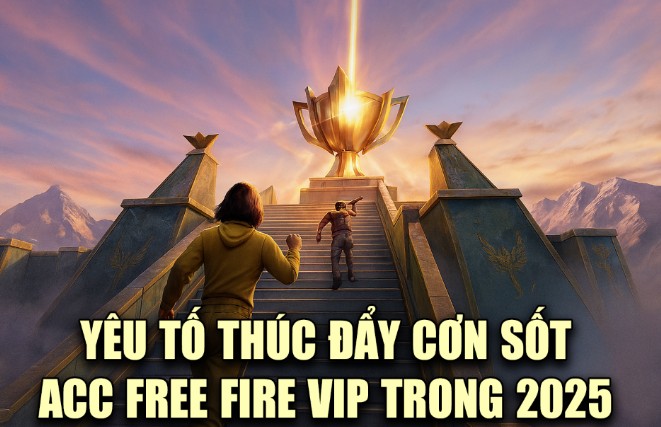 Yếu tố thúc đẩy cơn sốt acc Free Fire Vip