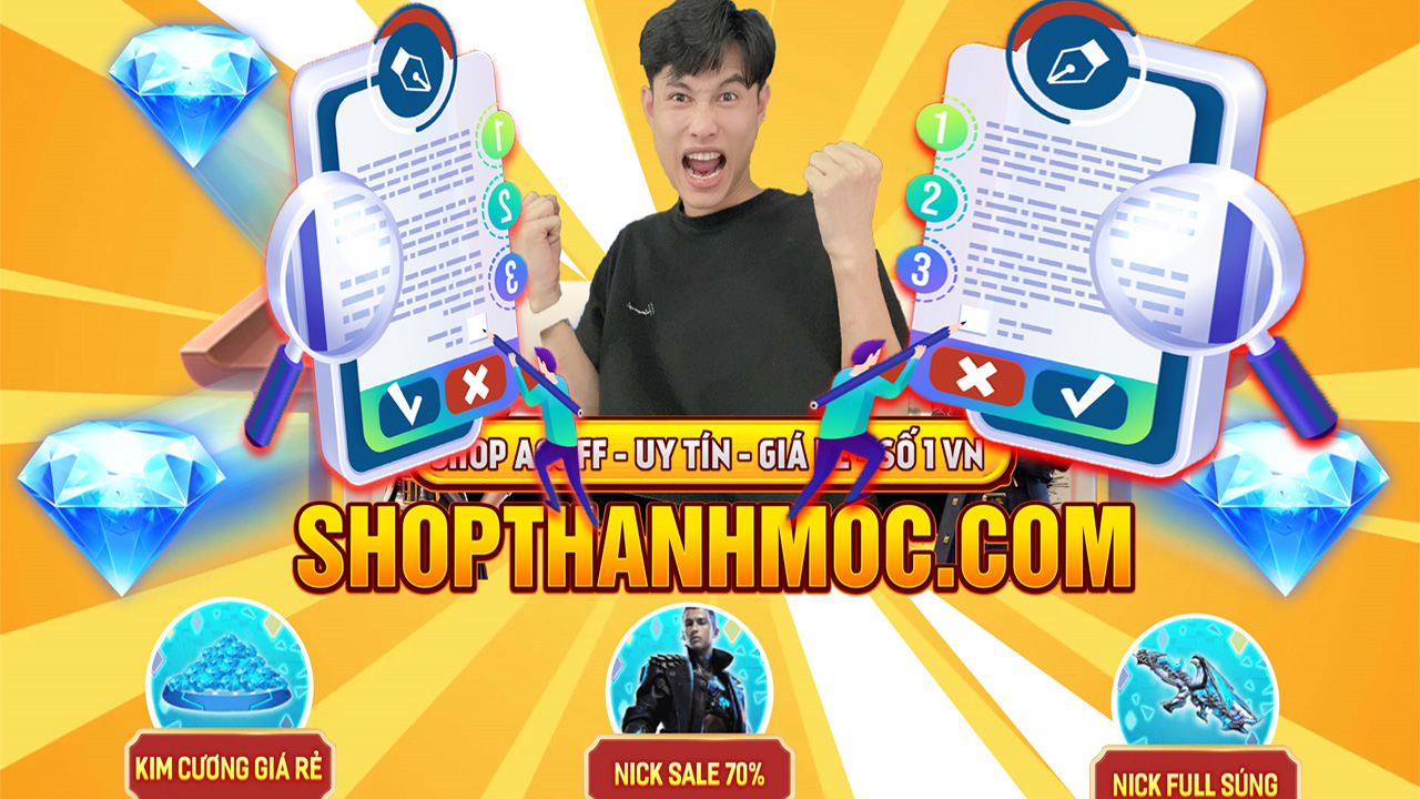 Điều Khoản Dịch Vụ Khi Mua Nick Free Fire Tại ShopThanhMoc.com