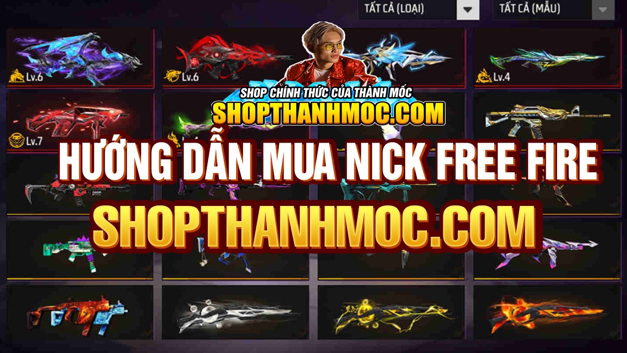 Hướng Dẫn Mua Acc Free Fire Tự Động Tại ShopThanhMoc.com