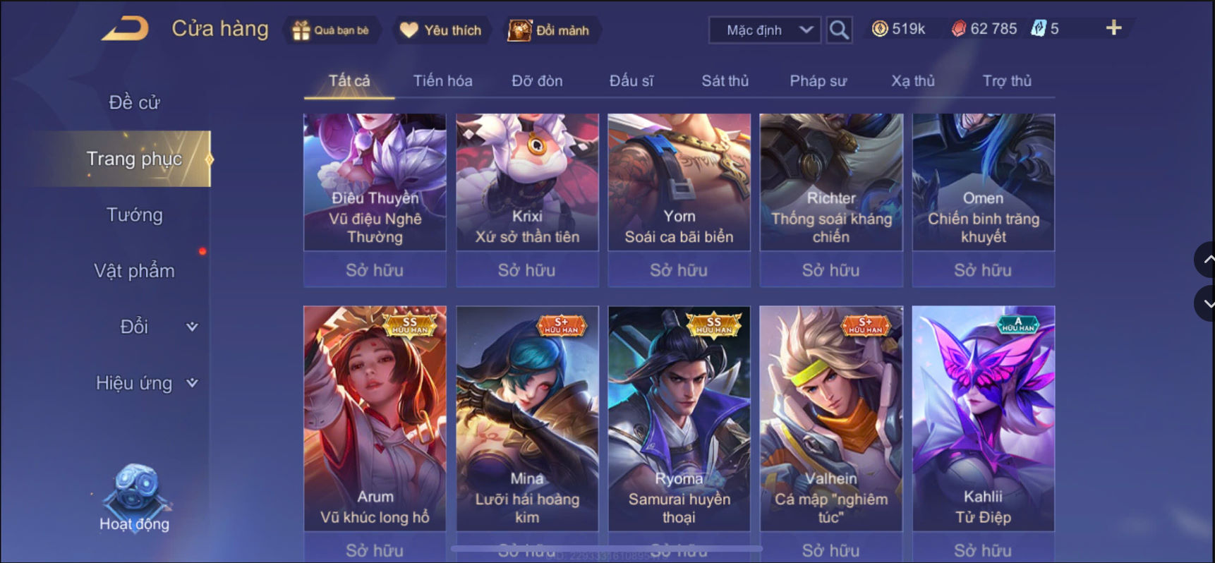 Nick Ngọc Rồng Online VIP giá rẻ, NickDaoQuan.Com, SHOP Ngọc Rồng