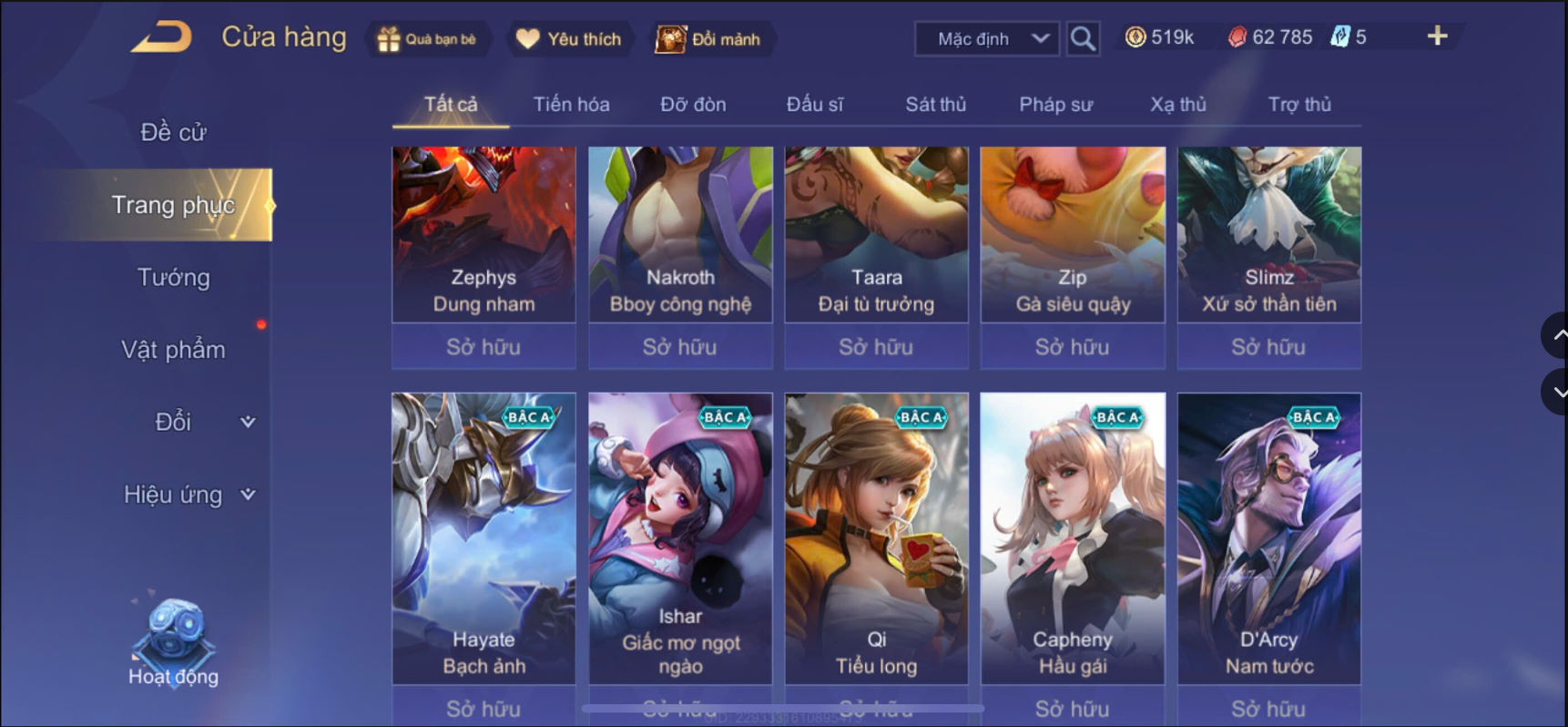 Nick Ngọc Rồng Online VIP giá rẻ, NickDaoQuan.Com, SHOP Ngọc Rồng