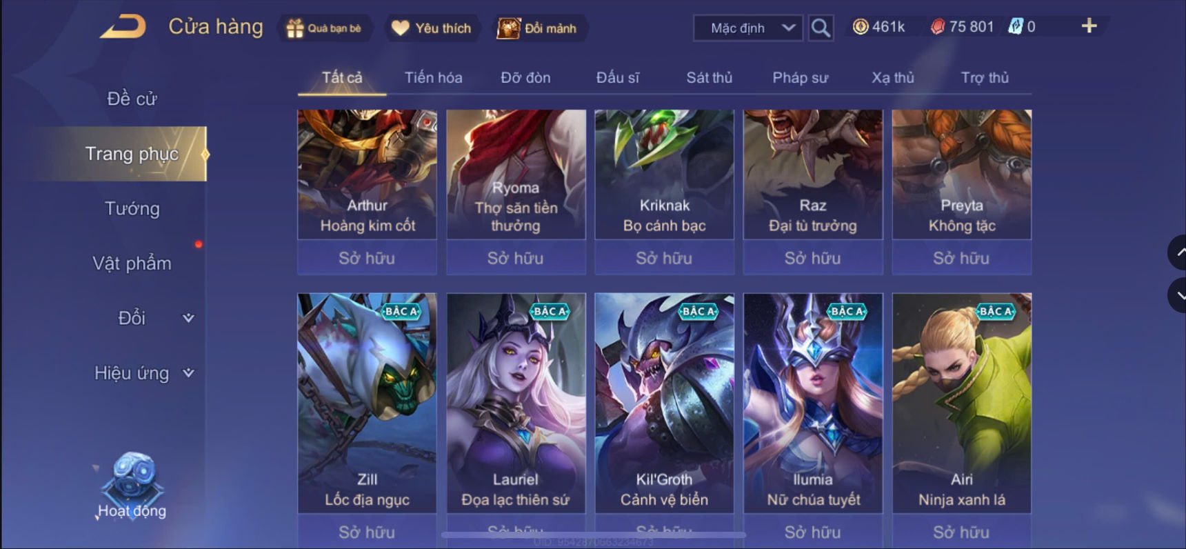 Nick Ngọc Rồng Online VIP giá rẻ, NickDaoQuan.Com, SHOP Ngọc Rồng