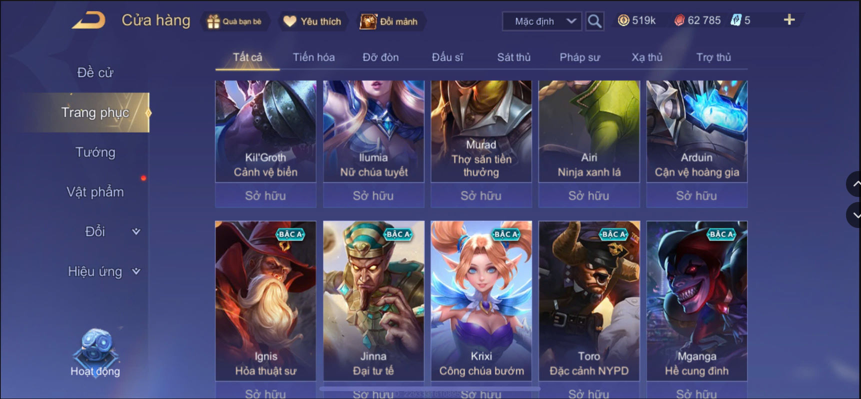 Nick Ngọc Rồng Online VIP giá rẻ, NickDaoQuan.Com, SHOP Ngọc Rồng