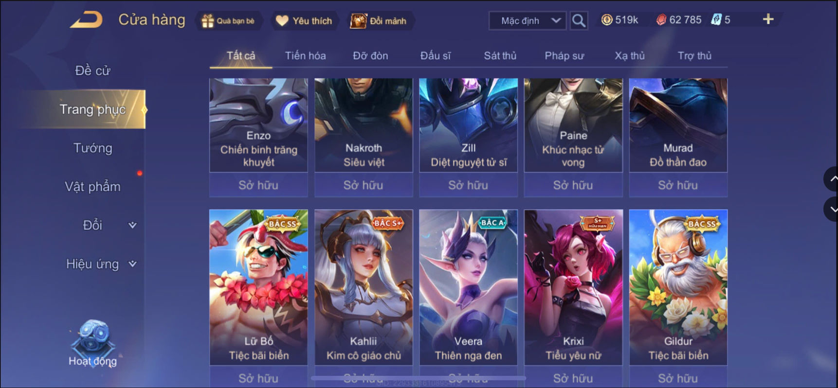 Nick Ngọc Rồng Online VIP giá rẻ, NickDaoQuan.Com, SHOP Ngọc Rồng
