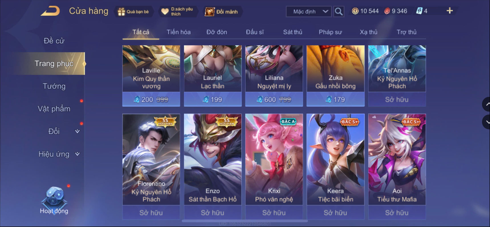 Nick Ngọc Rồng Online VIP giá rẻ, NickDaoQuan.Com, SHOP Ngọc Rồng