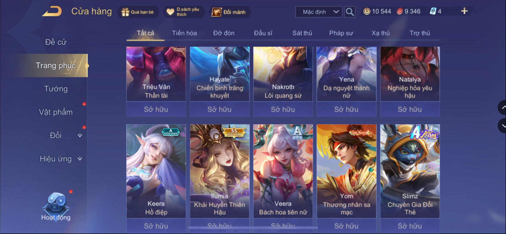Nick Ngọc Rồng Online VIP giá rẻ, NickDaoQuan.Com, SHOP Ngọc Rồng