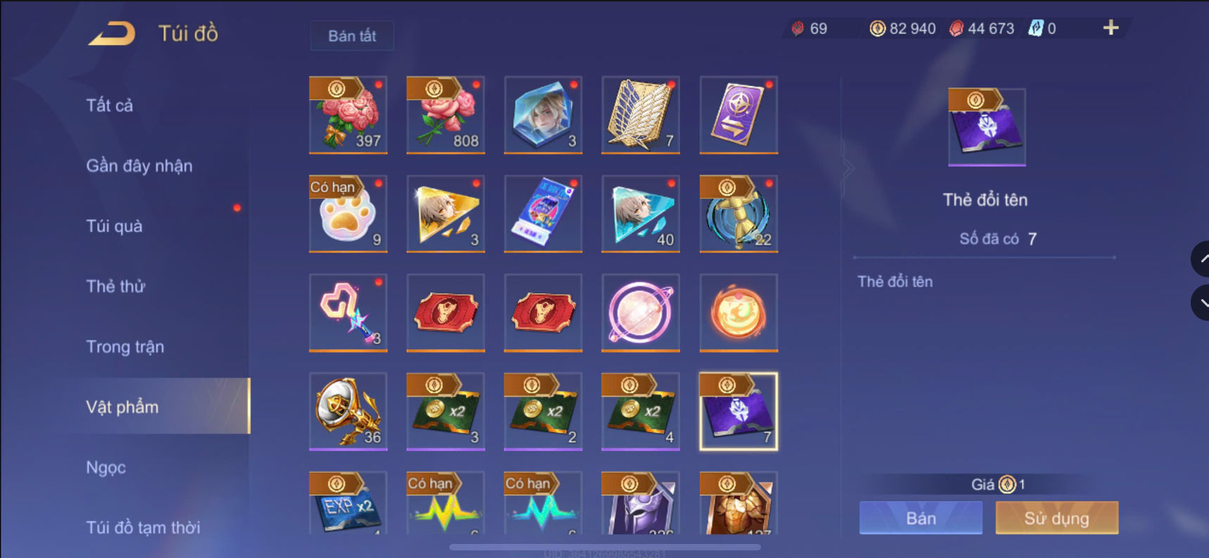 Nick Ngọc Rồng Online VIP giá rẻ, NickDaoQuan.Com, SHOP Ngọc Rồng