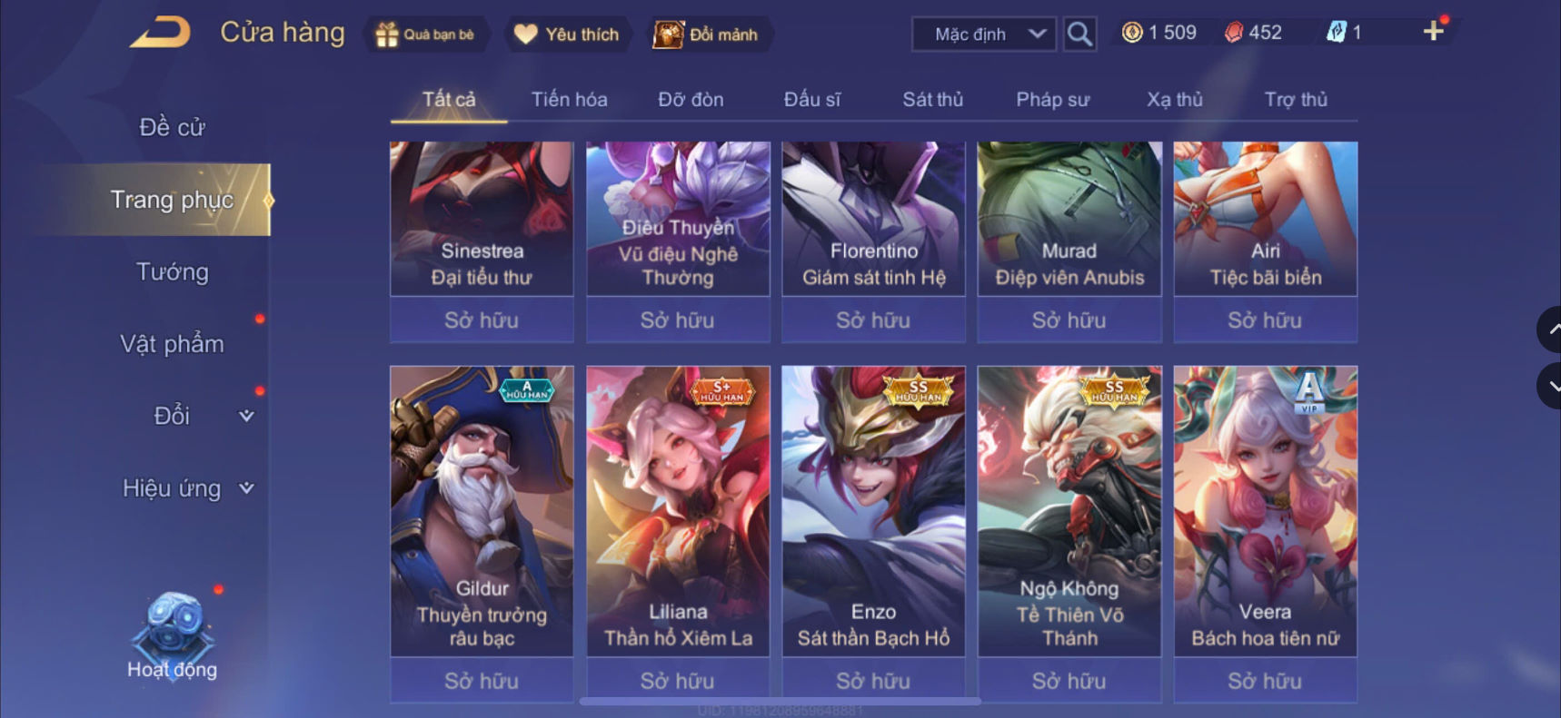 Nick Ngọc Rồng Online VIP giá rẻ, NickDaoQuan.Com, SHOP Ngọc Rồng
