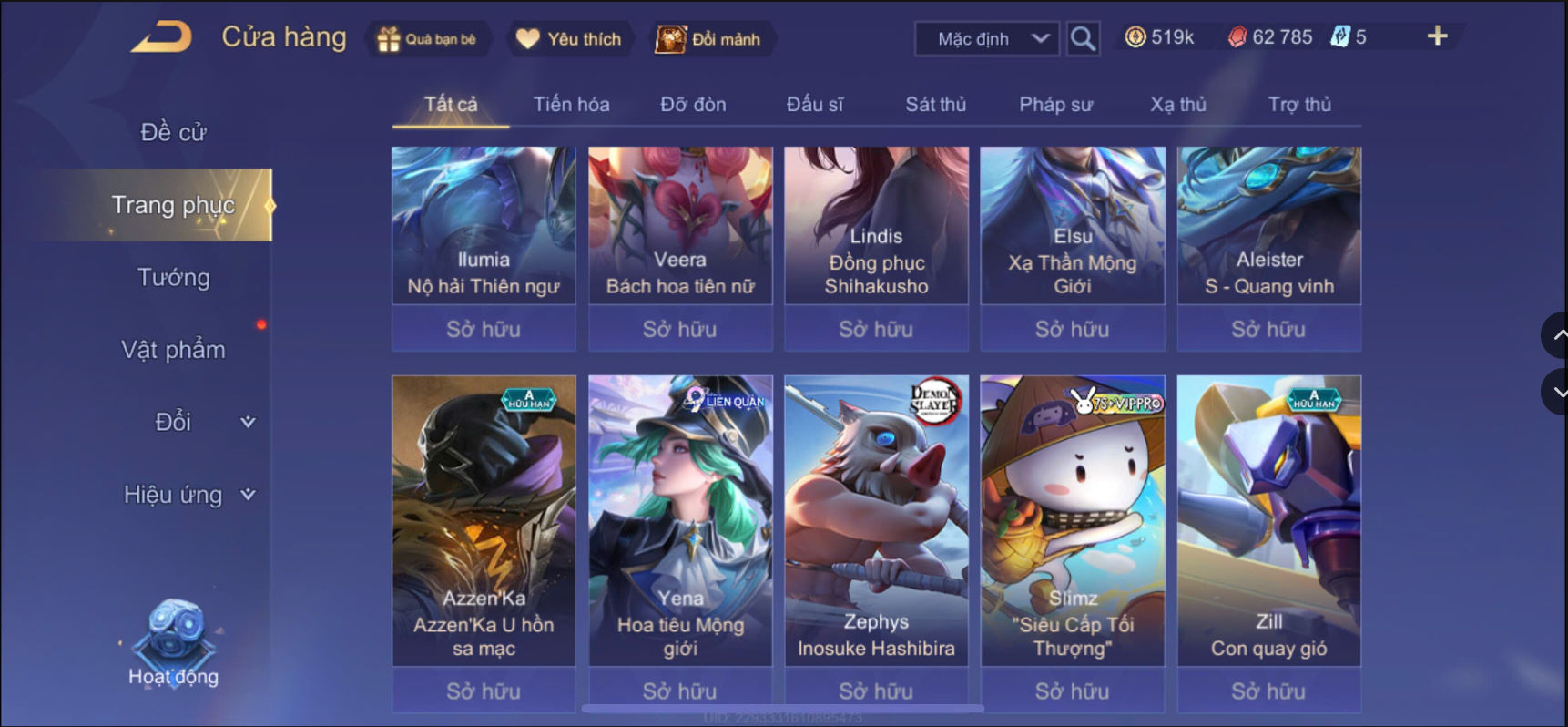 Nick Ngọc Rồng Online VIP giá rẻ, NickDaoQuan.Com, SHOP Ngọc Rồng