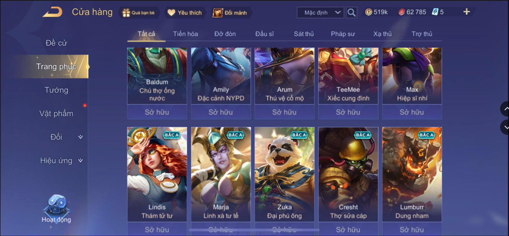 Nick Ngọc Rồng Online VIP giá rẻ, NickDaoQuan.Com, SHOP Ngọc Rồng