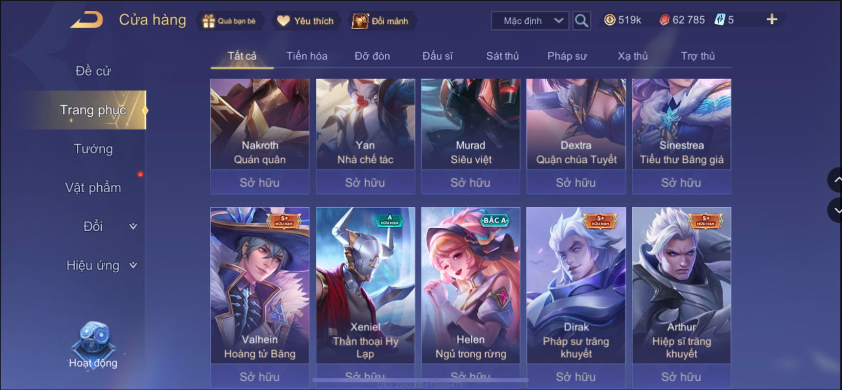 Nick Ngọc Rồng Online VIP giá rẻ, NickDaoQuan.Com, SHOP Ngọc Rồng