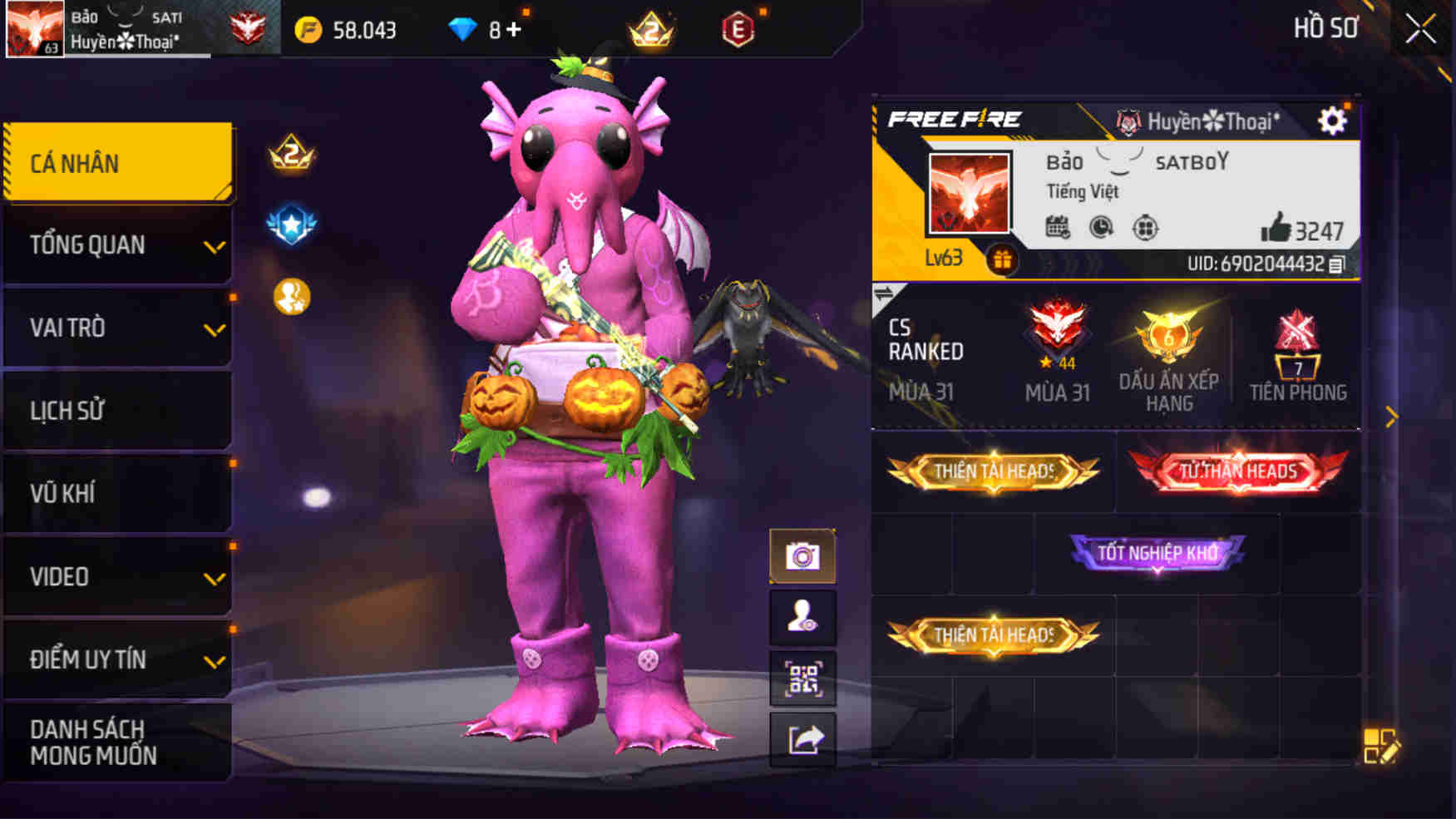 Account #29580