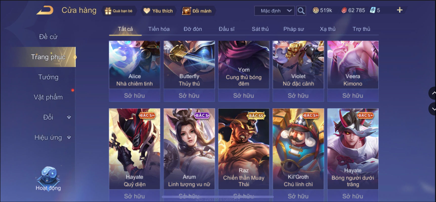 Nick Ngọc Rồng Online VIP giá rẻ, NickDaoQuan.Com, SHOP Ngọc Rồng