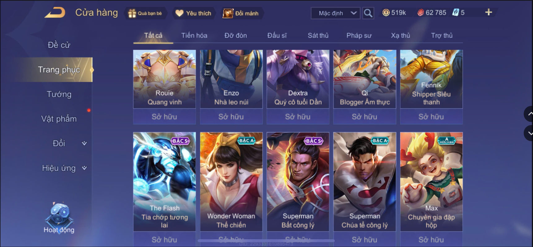 Nick Ngọc Rồng Online VIP giá rẻ, NickDaoQuan.Com, SHOP Ngọc Rồng
