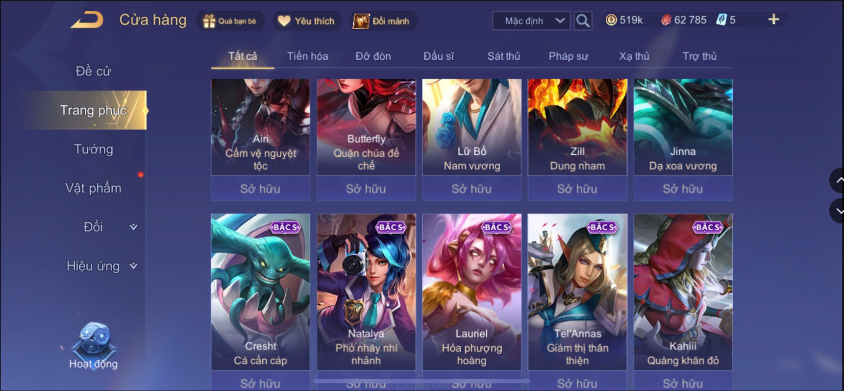 Nick Ngọc Rồng Online VIP giá rẻ, NickDaoQuan.Com, SHOP Ngọc Rồng