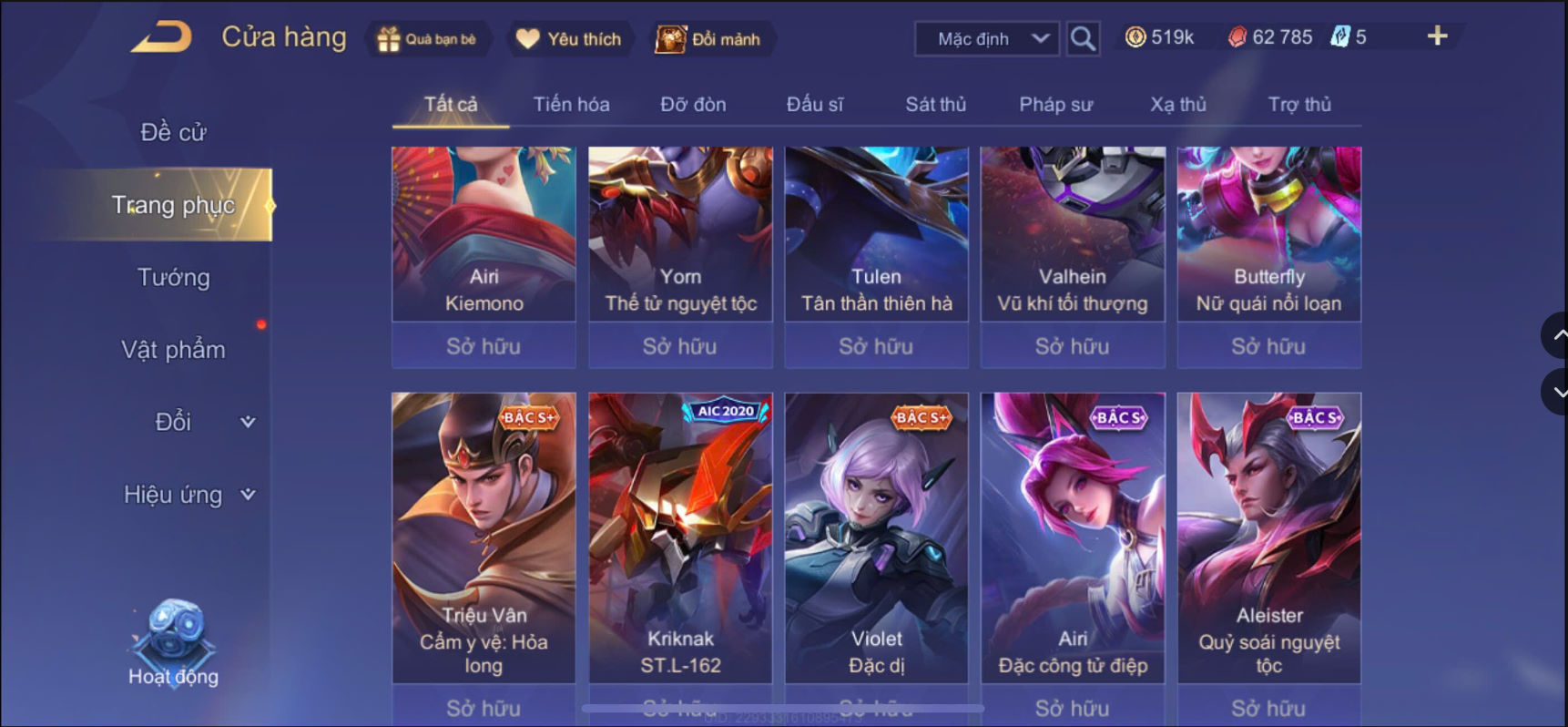 Nick Ngọc Rồng Online VIP giá rẻ, NickDaoQuan.Com, SHOP Ngọc Rồng