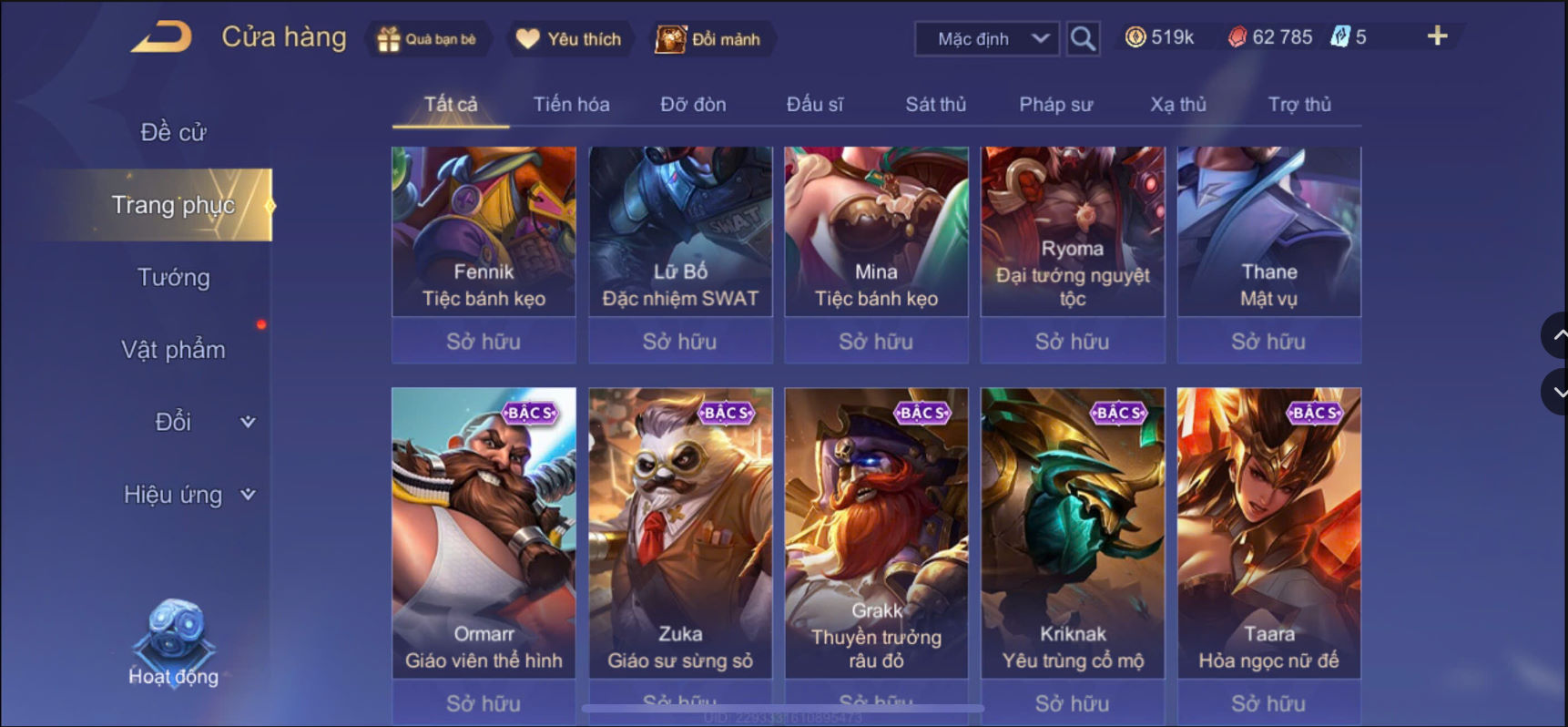 Nick Ngọc Rồng Online VIP giá rẻ, NickDaoQuan.Com, SHOP Ngọc Rồng