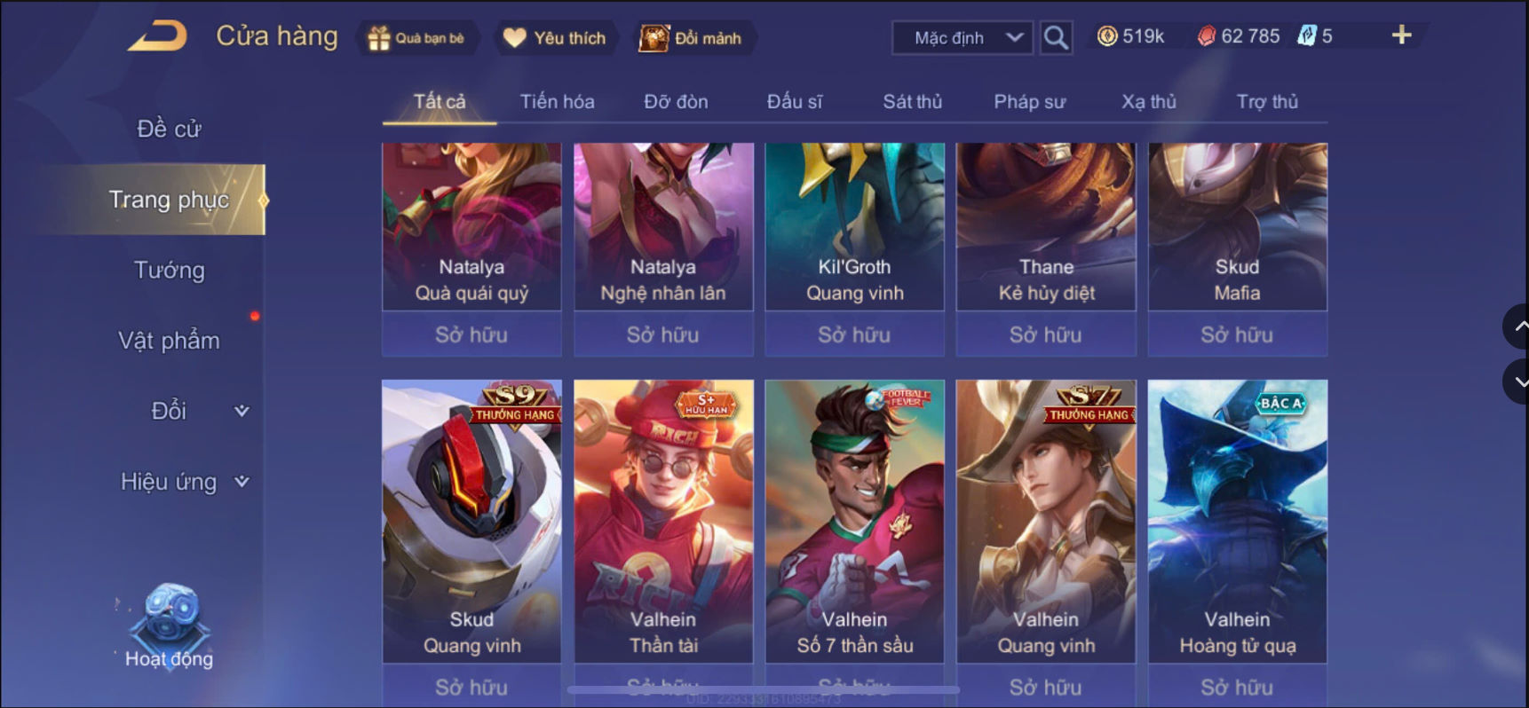 Nick Ngọc Rồng Online VIP giá rẻ, NickDaoQuan.Com, SHOP Ngọc Rồng