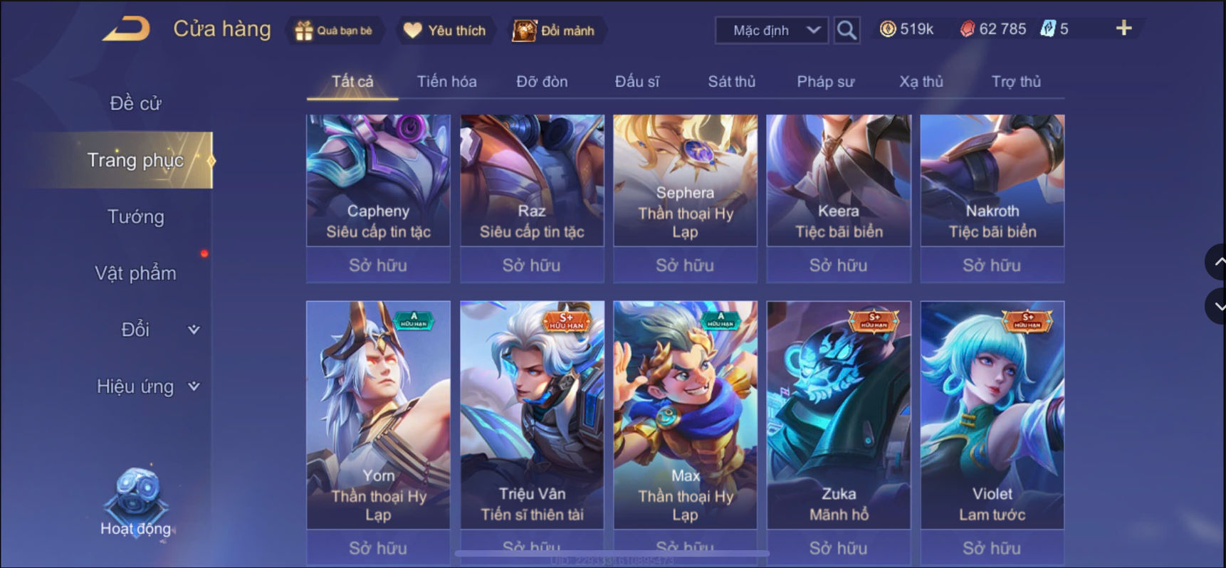 Nick Ngọc Rồng Online VIP giá rẻ, NickDaoQuan.Com, SHOP Ngọc Rồng