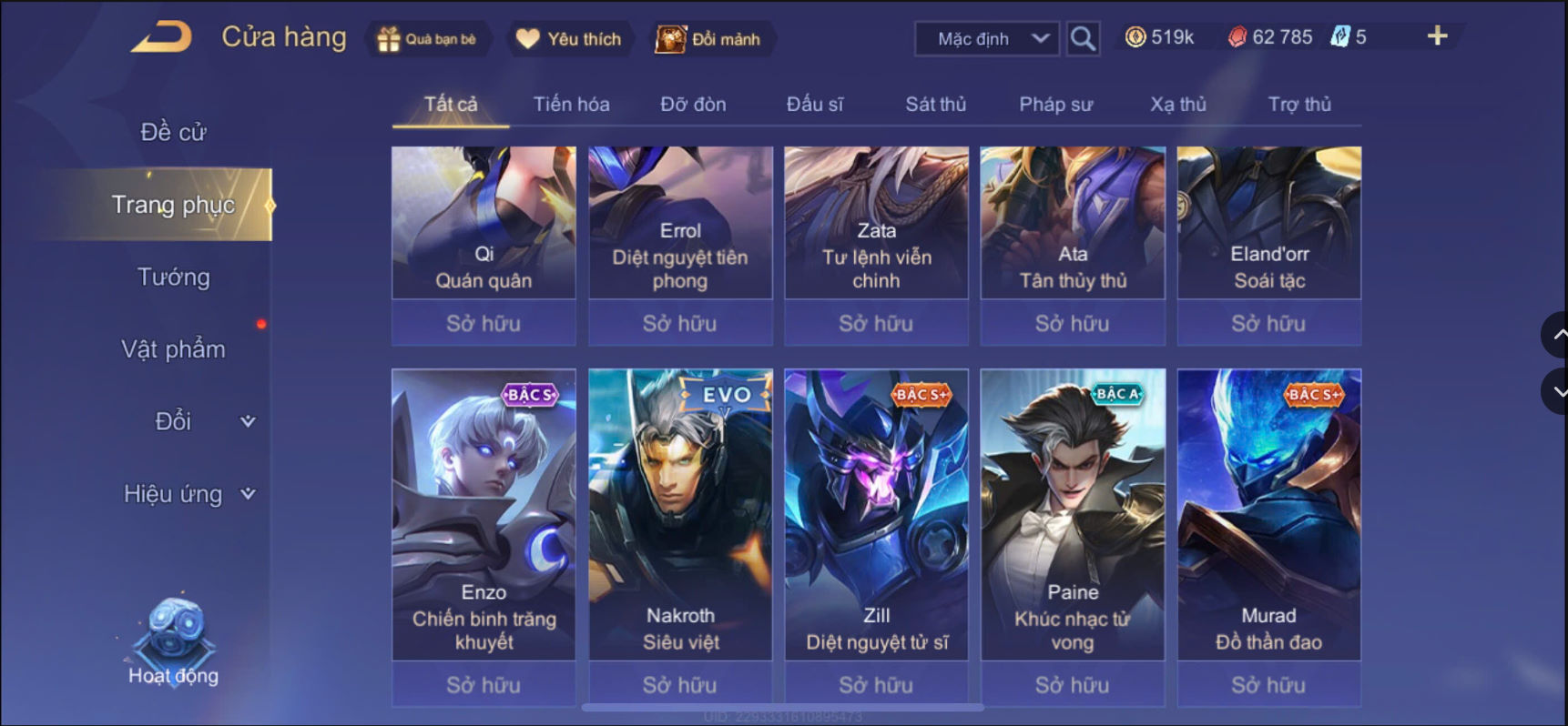 Nick Ngọc Rồng Online VIP giá rẻ, NickDaoQuan.Com, SHOP Ngọc Rồng