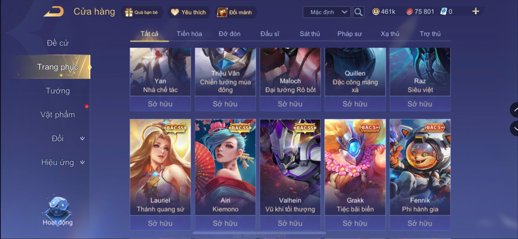 Nick Ngọc Rồng Online VIP giá rẻ, NickDaoQuan.Com, SHOP Ngọc Rồng