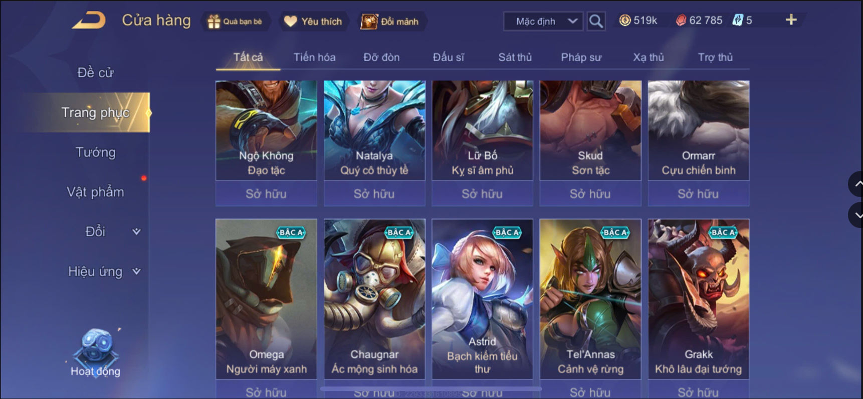 Nick Ngọc Rồng Online VIP giá rẻ, NickDaoQuan.Com, SHOP Ngọc Rồng