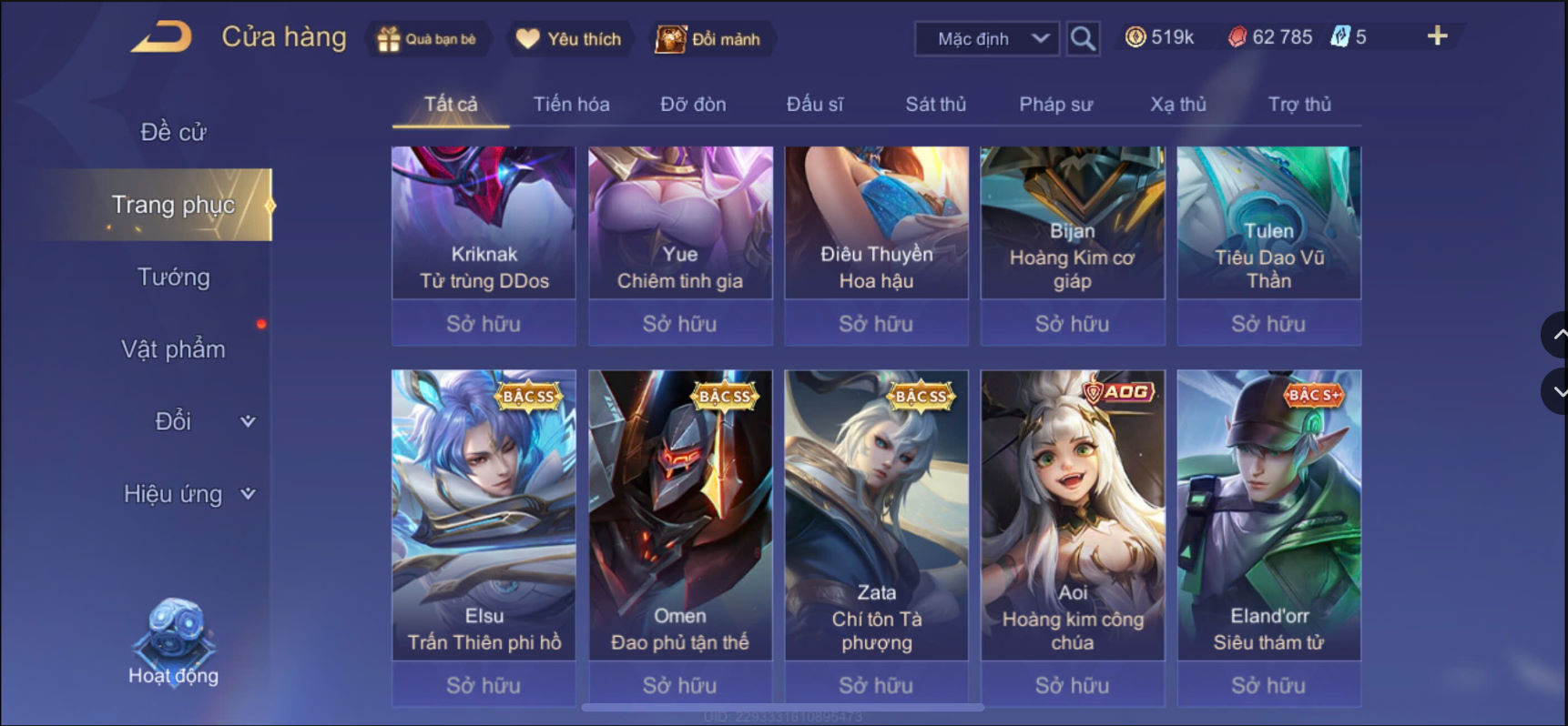 Nick Ngọc Rồng Online VIP giá rẻ, NickDaoQuan.Com, SHOP Ngọc Rồng