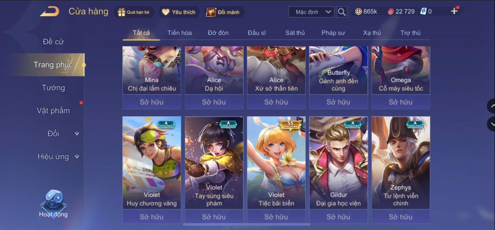 Nick Ngọc Rồng Online VIP giá rẻ, NickDaoQuan.Com, SHOP Ngọc Rồng