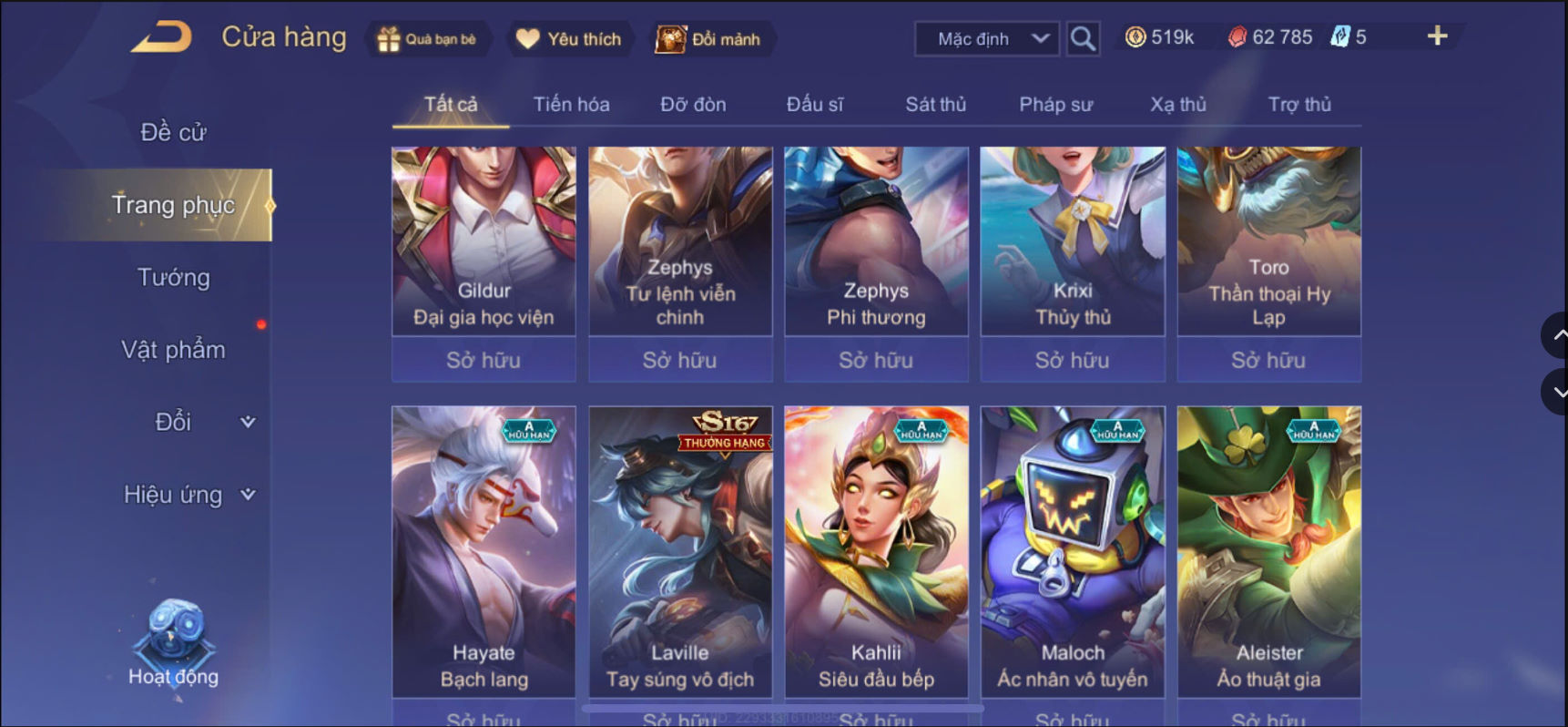 Nick Ngọc Rồng Online VIP giá rẻ, NickDaoQuan.Com, SHOP Ngọc Rồng